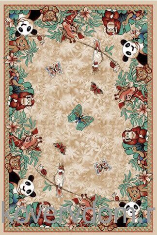 Детский ковер Джунгли 40482-01